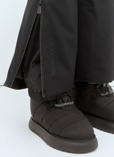 LN-CC® - Moncler Grenoble: Padded Ski Bib - Black Moncler Grenoble Padded Ski Bib Black mog0258006