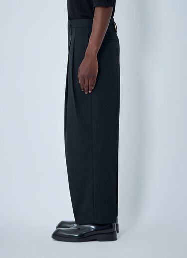 Jil Sander 宽松版型长裤 黑色 jil0163007