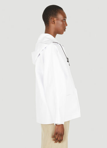 LN-CC® - KASSL Editions: Sailor Short Jacket - White KASSL Editions Sailor Short Jacket White kas0249008