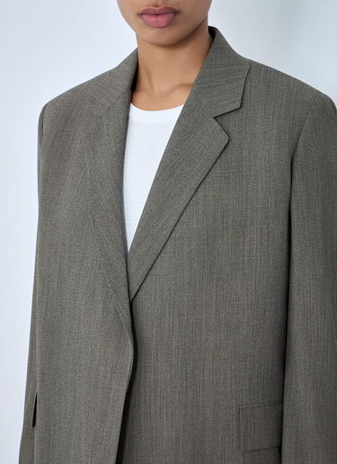 LN-CC® - The Row: Devlin Blazer - Grey The Row Devlin Blazer Grey row0264056