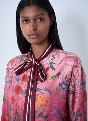 Gucci Flora Degrade Shirt Red guc0261126
