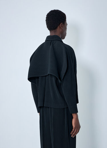 Homme Plissé Issey Miyake 百褶钮扣夹克 黑色 hmp0164005
