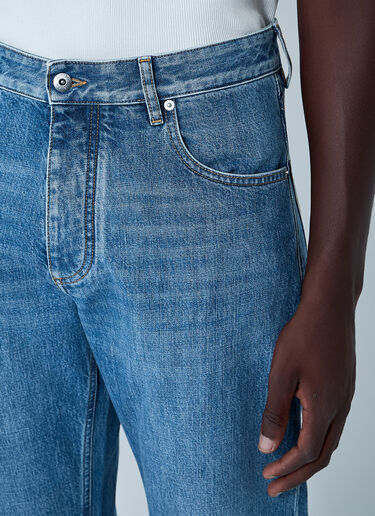 LN-CC® - Bottega Veneta: Five-Pocket Jeans - Blue Bottega Veneta Five-Pocket Jeans Blue bov0161001