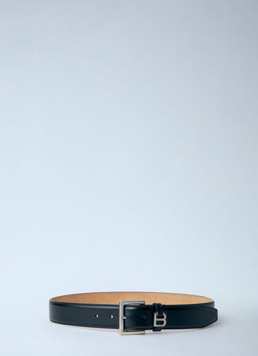 LN-CC® - Balenciaga: Hourglass Belt - Black Balenciaga Hourglass Belt Black bal0164024