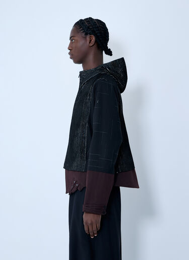 LN-CC® - Kiko Kostadinov: Estike Hooded Jacket - Grey Kiko Kostadinov Estike Hooded Jacket Grey kko0162004