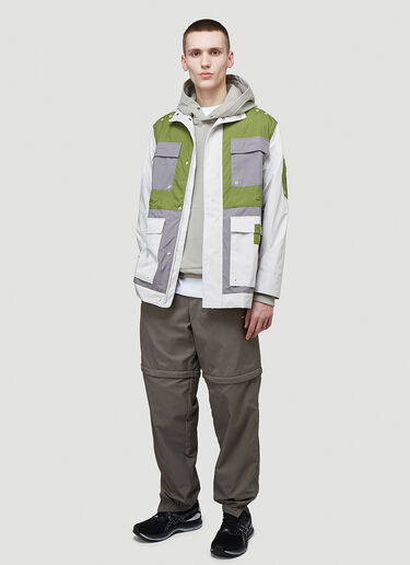LN-CC® - A-COLD-WALL*: Rhombus M65 Jacket - Green A-COLD-WALL* Rhombus M65 Jacket Green acw0143001