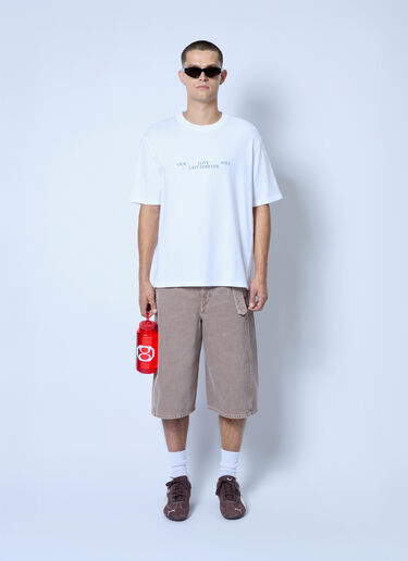 LN-CC® - ACMH x Love International: Logo Motif T-Shirt - White ACMH x Love International Logo Motif T-Shirt White acl0162001