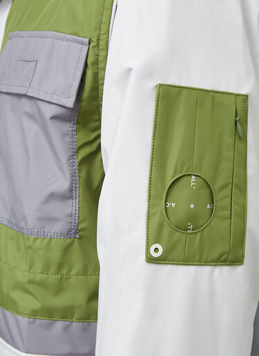 LN-CC® - A-COLD-WALL*: Rhombus M65 Jacket - Green A-COLD-WALL* Rhombus M65 Jacket Green acw0143001