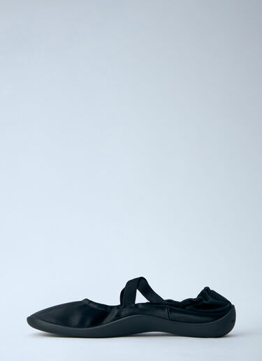 LN-CC® - Balenciaga: Shibuya Ballet Flats - Black Balenciaga Shibuya Ballet Flats Black bal0263027