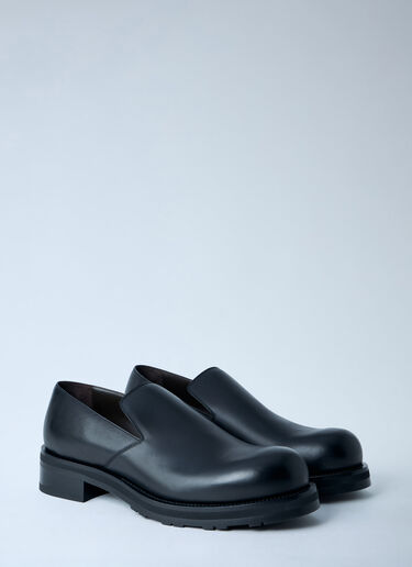 The Row Lug Sole Slip On Shoes Black row0163009