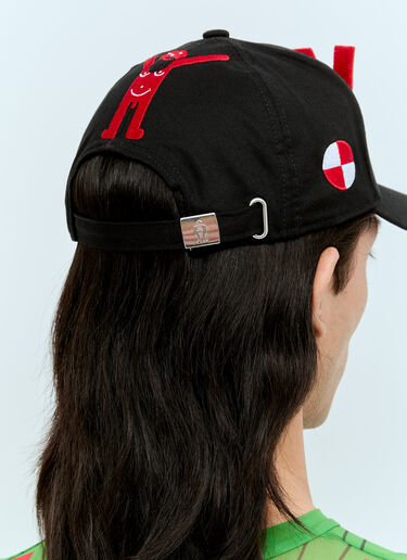 Walter Van Beirendonck W ベースボールキャップ ブラック wlt0156022