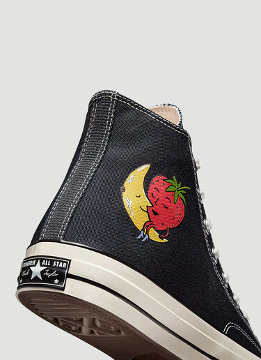 Sky High Farm x Converse ストロベリームーン チャック70スニーカー ブラック skc0349001