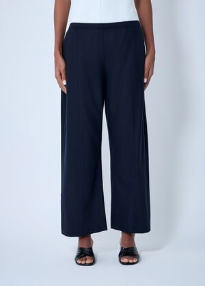 LN-CC® - Khaite: Clover Pants - Navy Khaite Clover Pants Navy kha0263011