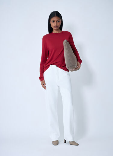 TOTEME Twisted Seam Jeans Cream tot0263048