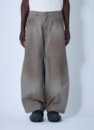 LN-CC® - Balenciaga: 水洗棉质运动裤 - 米色 Balenciaga 水洗棉质运动裤 米色 bal0161001