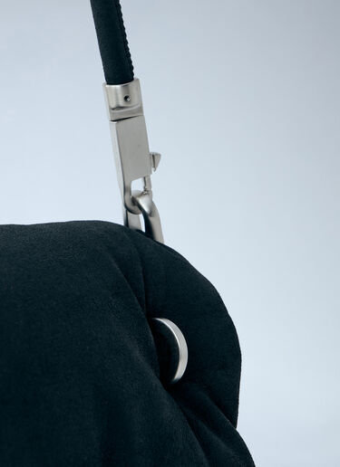 LN-CC® - Rick Owens: Pillow Crossbody Bag - Black Rick Owens Pillow Crossbody Bag Black ric0163047