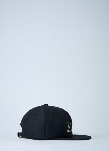 Visvim Logo Motif Baseball Cap Black vis0160003