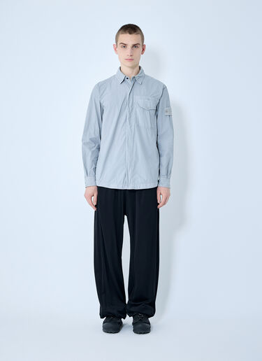 LN-CC® - Stone Island: Ghost Compass Patch Shirt - Beige Stone Island Ghost Compass Patch Shirt Beige sto0160003