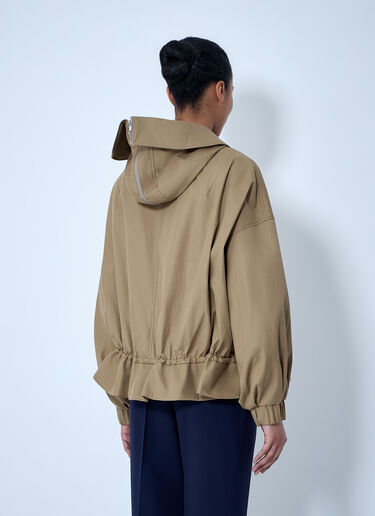 LN-CC® - Dries Van Noten: Structured Collar Jacket - Camel Dries Van Noten Structured Collar Jacket Camel dvn0264021