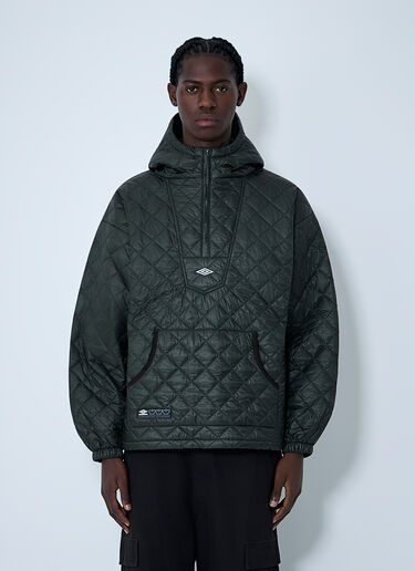 Umbro Quilted Masked Anorak Jacket Green umb0162005