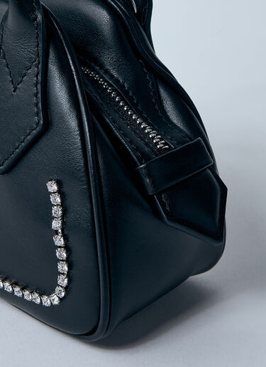 LN-CC® - Vivienne Westwood: Mini Yasmine Handbag - Black Vivienne Westwood Mini Yasmine Handbag Black vvw0260016