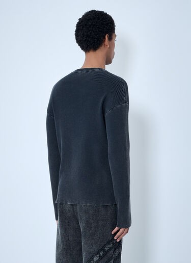LN-CC® - Diesel: K-Darren-D Sweater - Black Diesel K-Darren-D Sweater Black dsl0163013