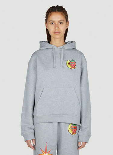 Sky High Farm Workwear 印花连帽运动衫 灰色 skh0352012