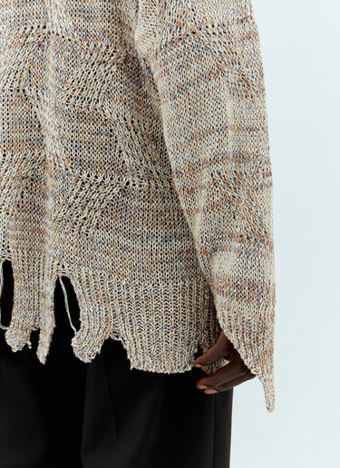 LN-CC® - Vivienne Westwood: Colette Sweater - Beige Vivienne Westwood Colette Sweater Beige vvw0157007