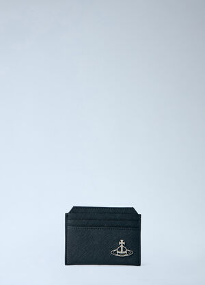 Vivienne Westwood Leather Card Holder Black vww0363008