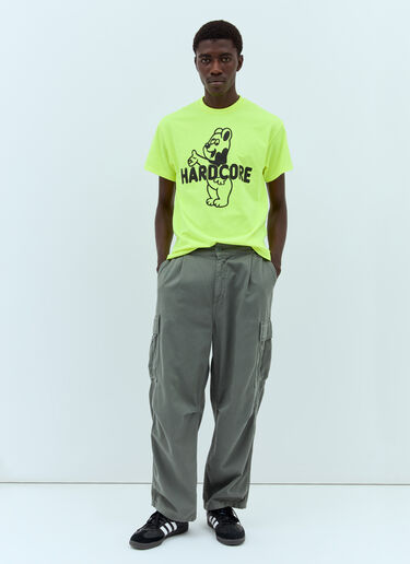 LN-CC® - CONNIE COSTAS: Hardcore T-Shirt - Green CONNIE COSTAS Hardcore T-Shirt Green coc0158001