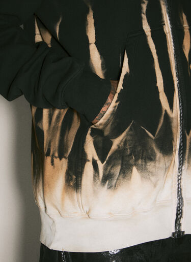 LN-CC® - Rick Owens DRKSHDW: Gimp Hooded Sweatshirt - Black Rick Owens DRKSHDW Gimp Hooded Sweatshirt Black drk0158003