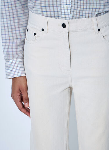 The Row Fargo Jeans Beige row0265007