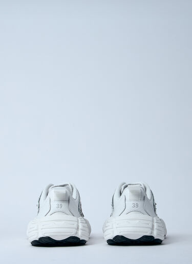 LN-CC® - Balenciaga: Monday Sneakers - White Balenciaga Monday Sneakers White bal0260004