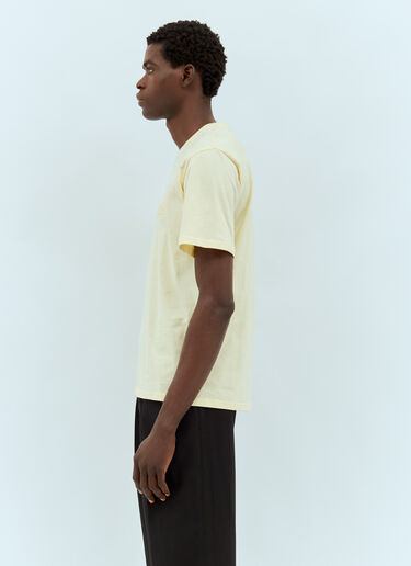 LN-CC® - Wales Bonner: Logo Embroidery T-Shirt - White Wales Bonner Logo Embroidery T-Shirt White wbn0158012