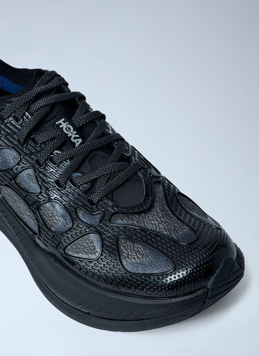 LN-CC® - HOKA: Mach x Caged Sneakers - Black HOKA Mach x Caged Sneakers Black hok0364007