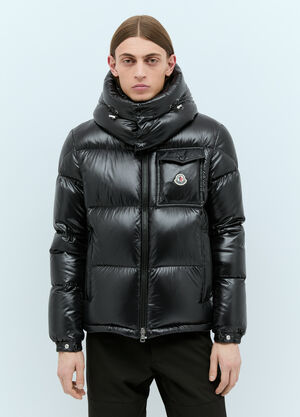 LN-CC® - Moncler: Montbeliard Short Down Jacket - Black Moncler Montbeliard Short Down Jacket Black mon0158015