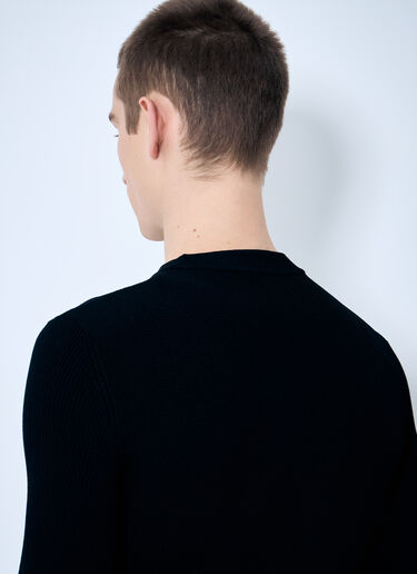 LN-CC® - Diesel: K-Zachary-Round Sweater - Black Diesel K-Zachary-Round Sweater Black dsl0159007