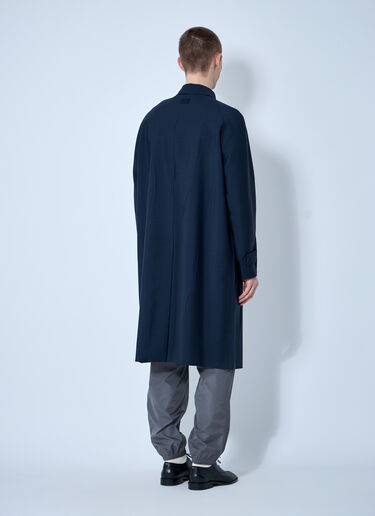 LN-CC® - Miu Miu: Single-Breasted Mohair Coat - Navy Miu Miu Single-Breasted Mohair Coat Navy miu0160001