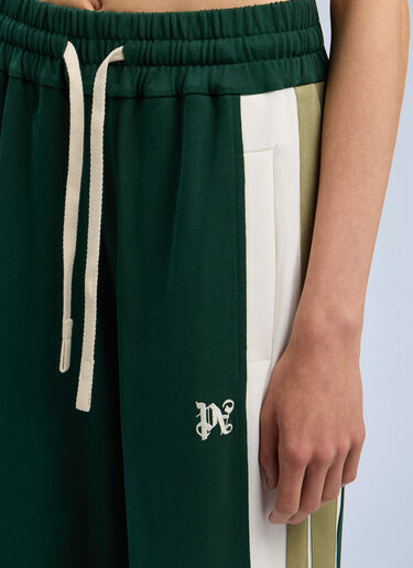Palm Angels Monogram 运动裤 深绿色 pma0262114