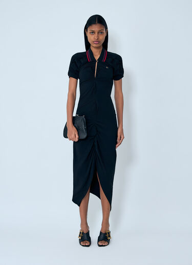 Vivienne Westwood Pulling Midi Dress Green vvw0263008