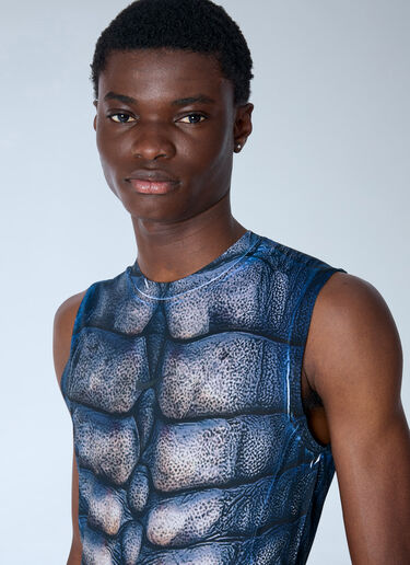 LN-CC® - Nike by Yaku: Re-Create Reptile Tank Top - Blue Nike by Yaku Re-Create Reptile Tank Top Blue nik0165021