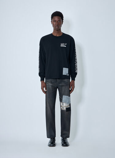 LN-CC® - Yohji Yamamoto: x Neighborhood Long-Sleeve T-Shirt - Black Yohji Yamamoto x Neighborhood Long-Sleeve T-Shirt Black yoy0164015