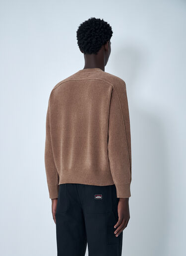LN-CC® - Stüssy: Exposed Seam Sweater - Brown Stüssy Exposed Seam Sweater Brown sts0162008