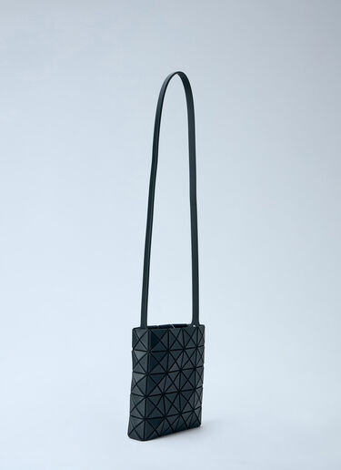 LN-CC® - Bao Bao Issey Miyake: ジオメトリックパターン クロスボディバッグ - 黒 Bao Bao Issey Miyake ジオメトリックパターン クロスボディバッグ 黒 bao0364006