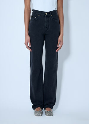Jacquemus Le De-Nîmes Droit Jeans Black jac0260008