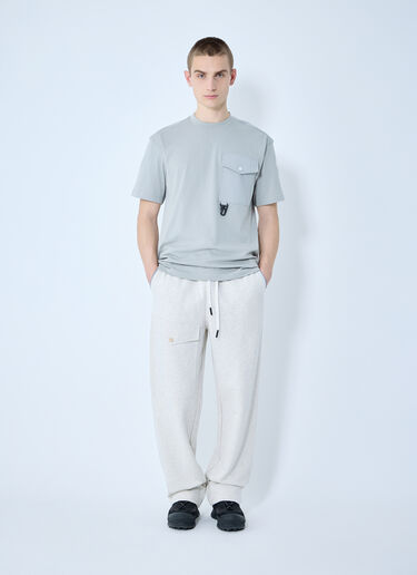 Moncler Grenoble ロゴパッチ トラックパンツ  ホワイト mog0159008
