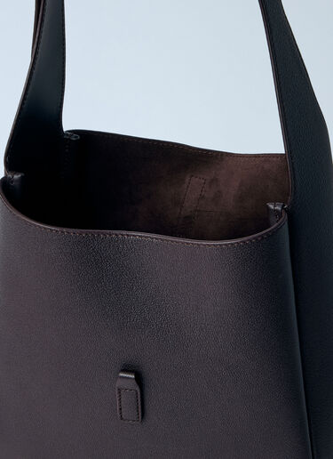 Saint Laurent Le 5 À 7 Supple Small Shoulder Bag 深棕色 sla0263070