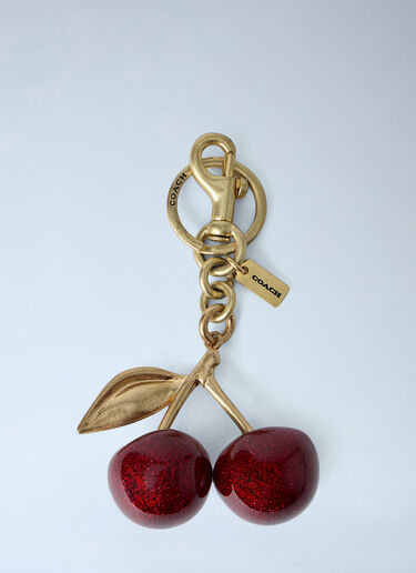 LN-CC® - Coach: Cherry Charm Keyring - Gold Coach Cherry Charm Keyring Gold coa0263029