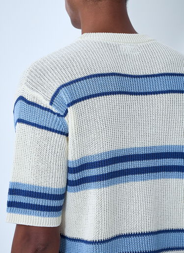 HUMAN MADE Striped Knit Top Blue hmd0161005