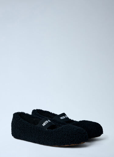 Moon Boot MB Shearling Ballerina Flats Black mnb0363002